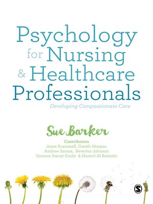 cover image of Psychology for Nursing and Healthcare Professionals